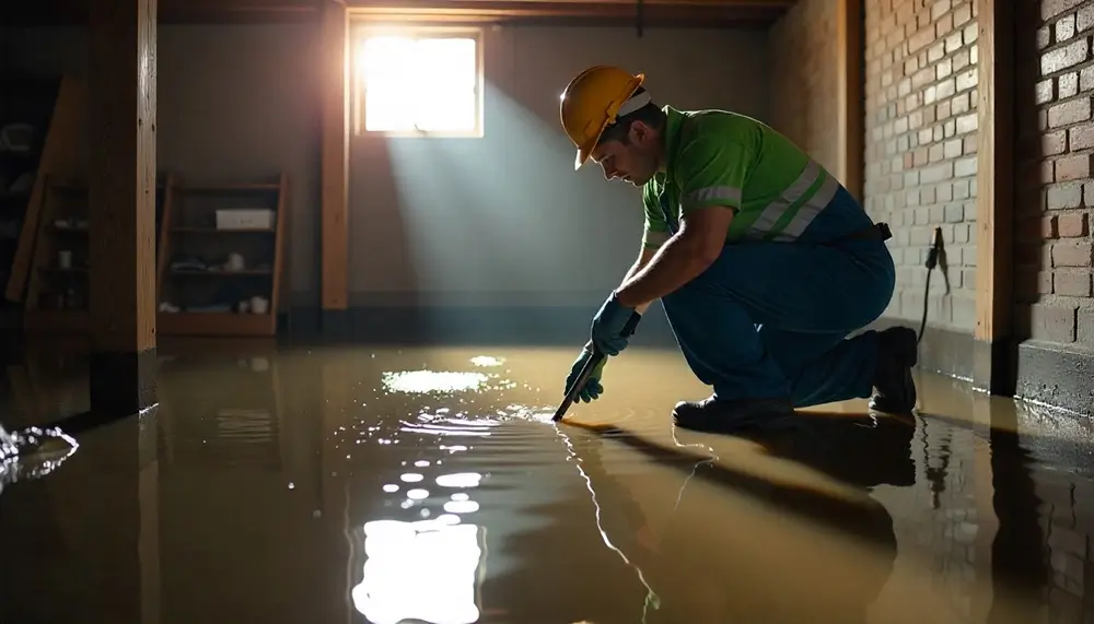 Professional water damage restoration services in Bitely, MI